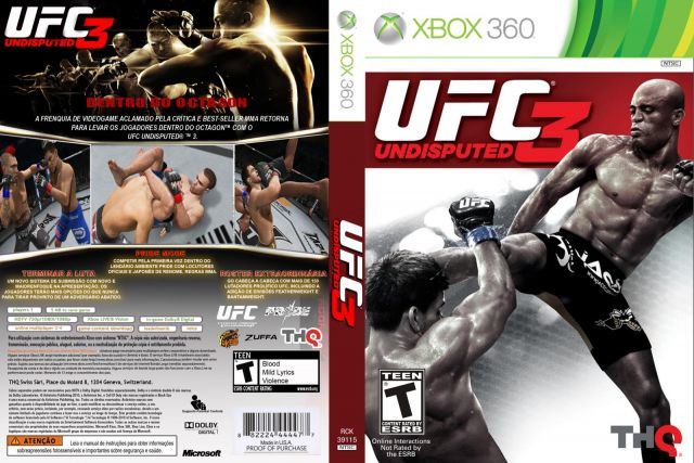 Melhor dos Games - UFC Undisputed 3 - Xbox 360