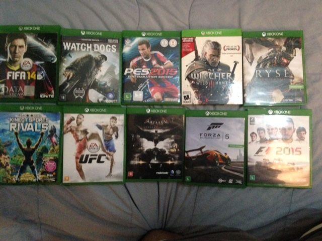 Vendo 19 Jogos de Xbox One 