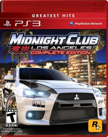 Melhor dos Games - Midnight Club Los Angeles Complete Edition - PlayStation 3