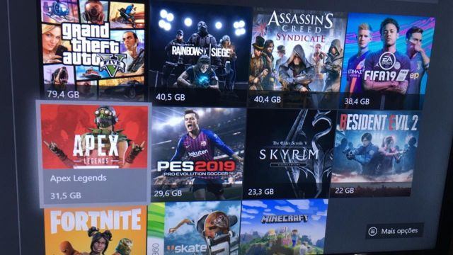 venda Conta Xbox One [apenas os listados são dela]