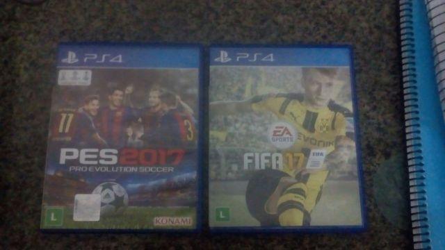 FIFA 17 e PES 17