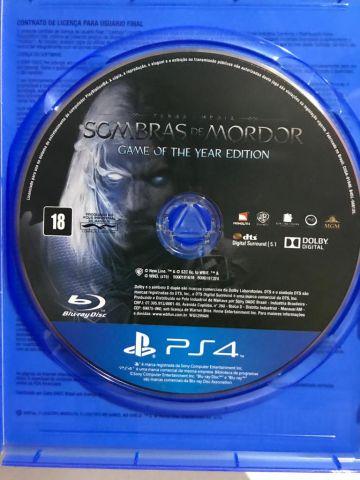 Melhor dos Games - Sombras de Mordor - Game of the Year Edition - PlayStation 4