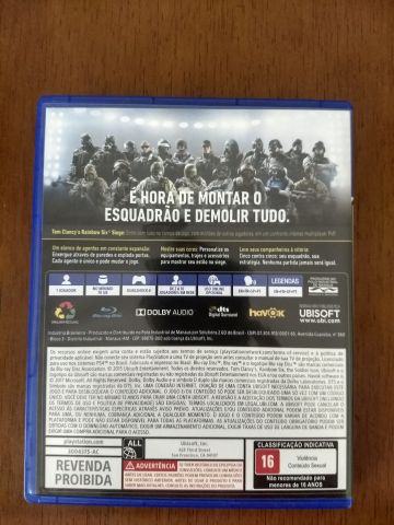 Melhor dos Games - Rainbow Six Siege + Voucher Edição Deluxe - PlayStation 4