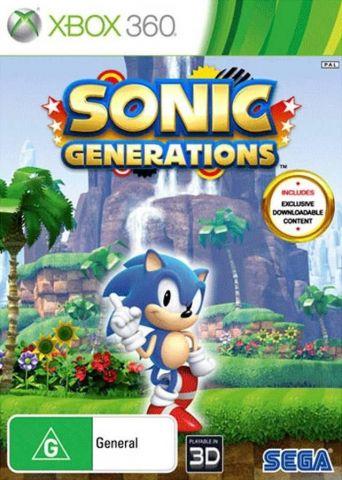  Sonic Generations Xbox 360 Jogo Digital Original 