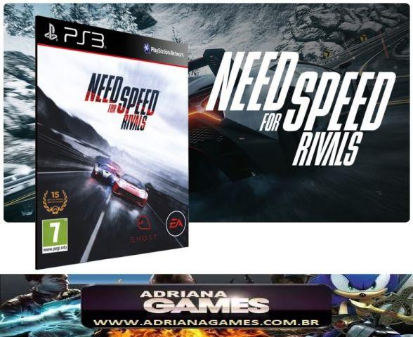 Melhor dos Games - Need For Speed Rivals Jogo Digital PS3 PSN Game - PlayStation 3