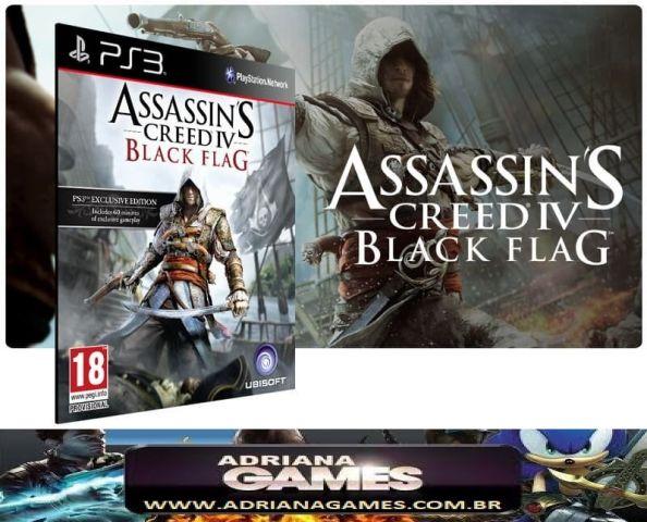 Melhor dos Games - Assassins Creed 4 Jogo Digital PS3 PSN Game - PlayStation 3